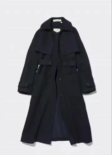 GU x rokh 2피스 코트 L 사이즈 네이비