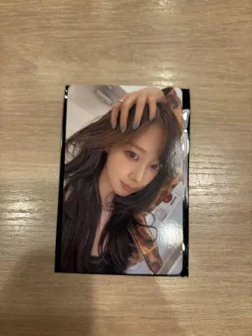 aespa 지젤 6000엔 구매 혜택 트레이딩 카드