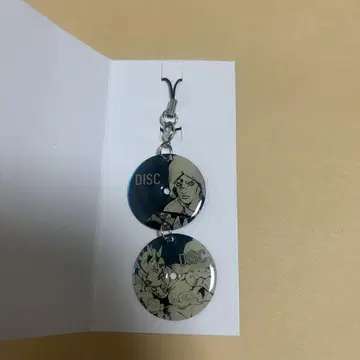 죠죠의 기묘한 모험 메탈 DISC형 키링 웨더 리포트