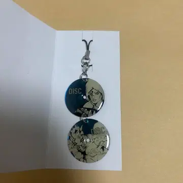 죠죠의 기묘한 모험 메탈 DISC형 키링 웨더 리포트