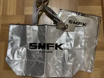 미사용 보관품 SMFK FUTURE 에코백 실버