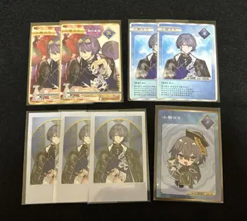 [ 코야나기 로우 ] 니지산지 종이류 세트