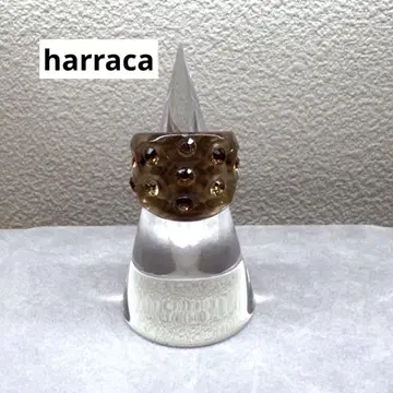 프랑스 harraca (아라카) 반지 약 10호 브라운 계열 반지