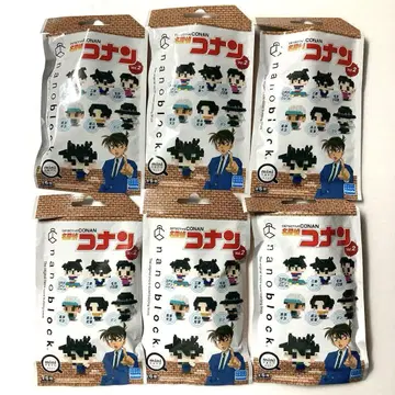 명탐정 코난 Vol. 2 nanoblock 전 6종 컴플리트
