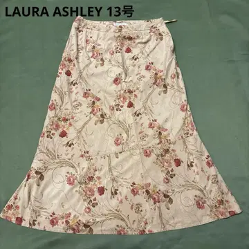 LAURA ASHLEY 플라워 프린트 롱 스커트