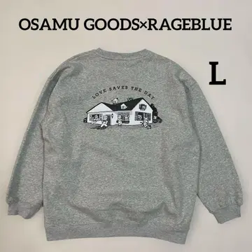 새상품급 OSAMU GOODS x RAGEBLUE 콜라보 맨투맨 L사이즈