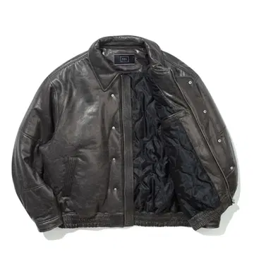 ROMANTIC CROWN 크랙 봄버 자켓 XL