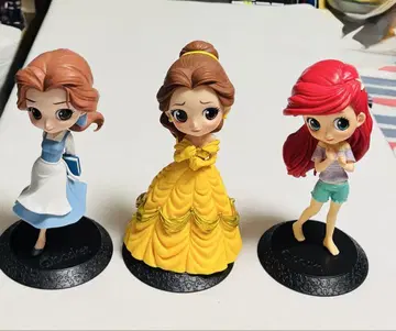 벨과 아리엘 피규어 3체 세트