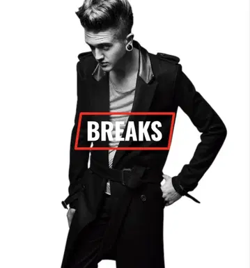 [ 선착순 ] BREAKS LONDON 가죽 절개 코트 잉글랜드제