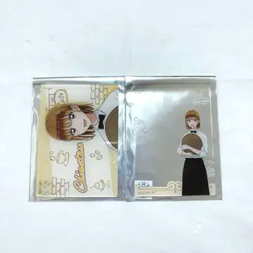 푸른상자 치나츠 The Cafe 아크릴 카드 세트 4