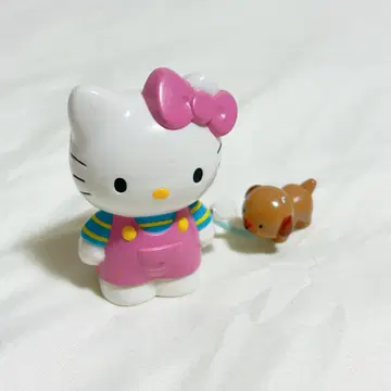 산리오 헬로키티 완구 태엽 헤이세이 레트로 헤이세이 여자아이 당시 물건