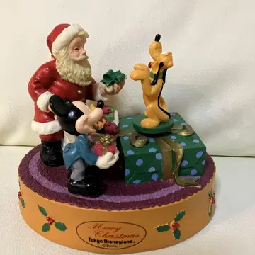 디즈니 미키 미니 크리스마스 오르골 Disney 산타클로스
