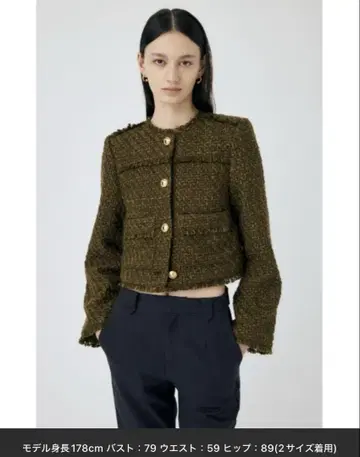COMPACT TWEED 자켓
