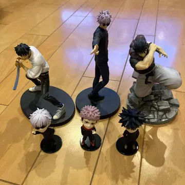 주술회전 피규어 6체 세트