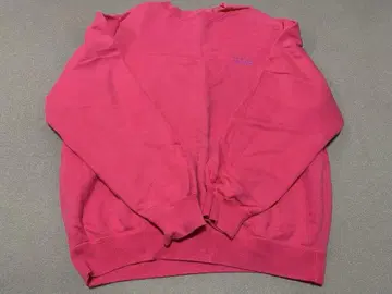 남성용 베네통 핑크 긴팔 트레이닝복