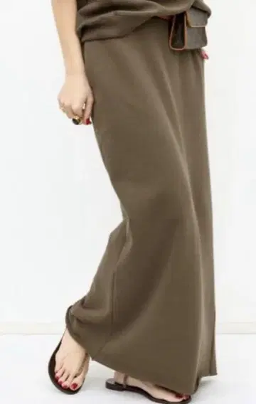 [ AMERICANA/아메리카나 ] 라빠르망 SWEAT SKIRT 38