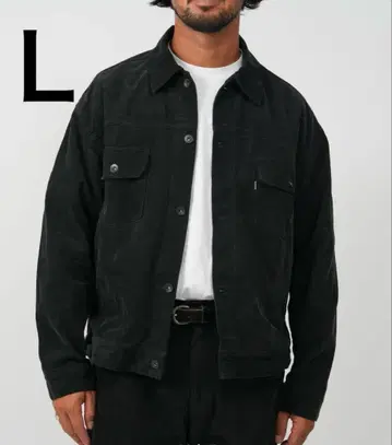OVY 워시드 코듀로이 와이드 릴렉스 재킷 L