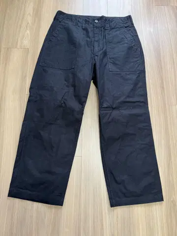 ENGINEERED GARMENTS FATIGUE PANT Black M