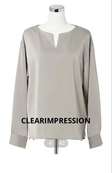 [ CLEARIMPRESSION ] 키넥 긴팔 블라우스 새상품 택 포함