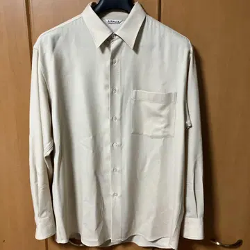 AURALEE 울 셔츠 2020AW