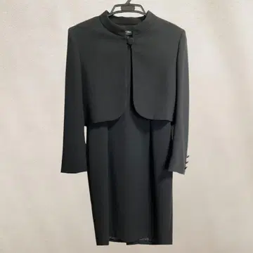 도쿄 이긴 블랙 포멀 원피스 수트 숏 자켓 포함