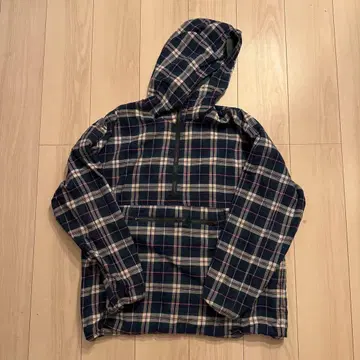 90's 아노락 후드티 리버서블
