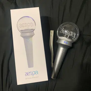 aespa 공식 응원봉 실버