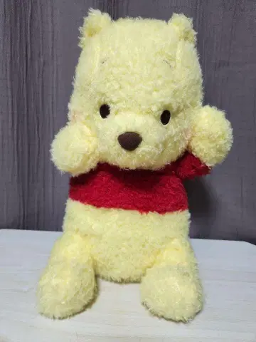 곰돌이 푸 빨간 볼 점보 굴러다니는 봉제 인형