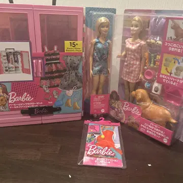 Barbie 옷장 세트 외 3점 세트
