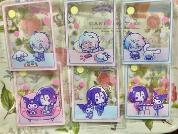 블루 록 아크릴 카드 산리오 콜라보 나기 세이시로 미카게 레오