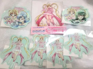 피치피치 피치 복권 로드 로드 스티커 아크릴 스탠드 복권 루치아 파도