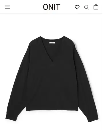ONIT V넥 티셔츠