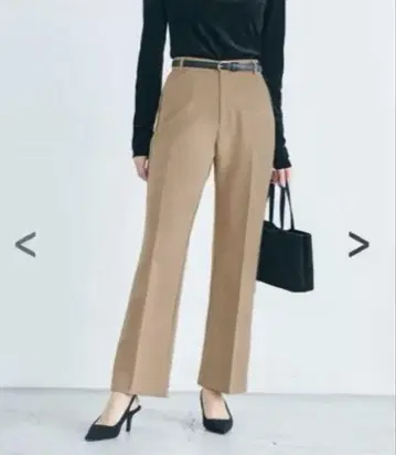 BASEMENT HARUKA DESIGN 스트레이트 슬랙스 차이 L