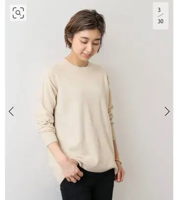 Deuxieme Classe CAPRI 크루넥 풀오버 내추럴