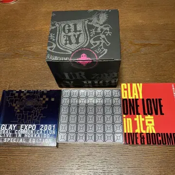 GLAY DVD CD 4작품 세트