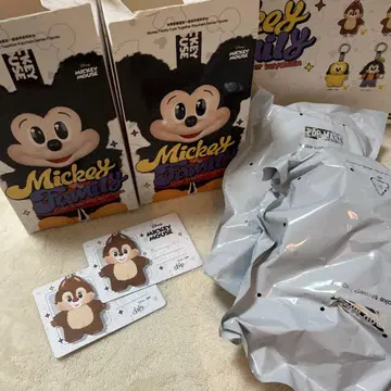 미키 패밀리 칩과 데일 2개 세트