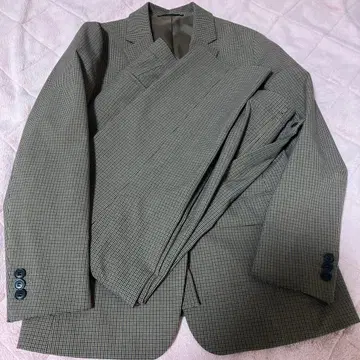 UNIQLO 체크 무늬 비즈니스 정장 S