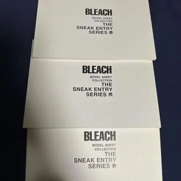 BLEACH 설정 자료 THE SNEAK ENTRY SERIES 이치니산
