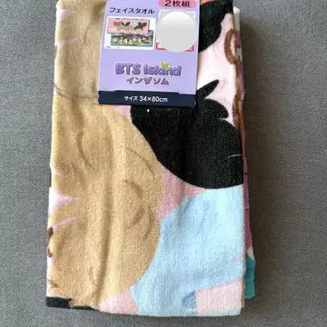 BTS 페이스 타월