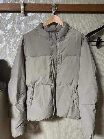 RUUBON 베이지 다운 자켓