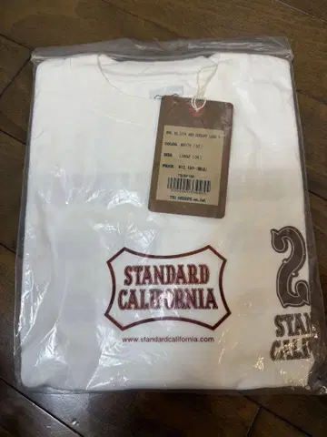 STANDARD CALIFORNIA 20주년 셔츠 L 화이트