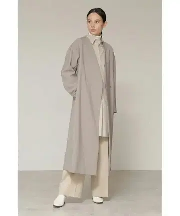 컨디션 최상 BOSCH 본딩 롱 코트 그레이 38 근년 현행 택