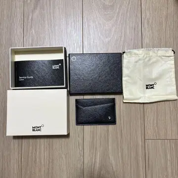 미사용 새상품 MONTBLANC 몽블랑 카드 케이스
