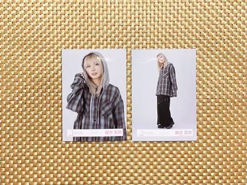 사쿠라자카46 후지요시 카린 체크 코디 츄히키