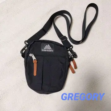 GREGORY 그레고리 퀵 포켓 M 숄더백 블랙 블랙