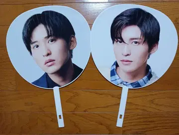 MeMe 아이돌 부채 2개 메구로 렌