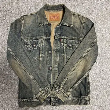 EDWIN 데님 자켓 vintage 짧은 기장 M 사이즈