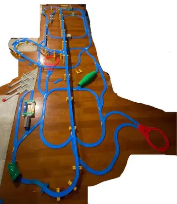 프라레일 세트 레일/배경