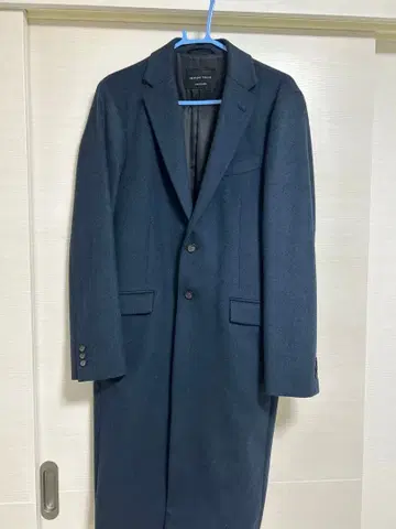 BESPOKE TOKYO 체스터 코트 다크 블루