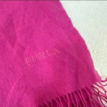 FURLA 훌라 머플러 핑크 캐시미어